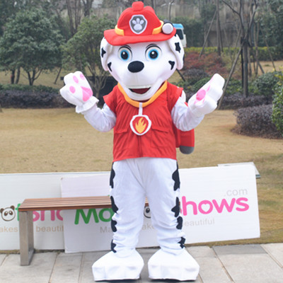 Costume Mascotte Paw Patrol Marcus Déguisement Adulte Halloween Pat