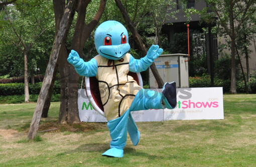 Costume De Mascotte Peluche Pokemon Carapuce Squirtle Tortue Mascotshows Fr